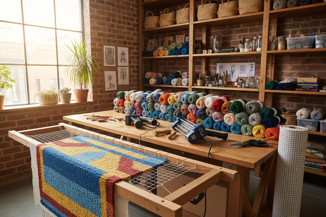 How to Choose the Right Rug-Making Supplies: A Complete Guide for Rug Shops