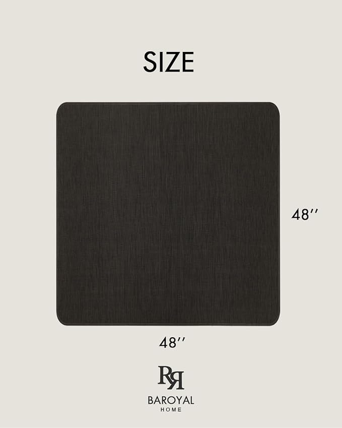 BARoyal Office Chair Mat for Hardwood Floor Under Desk Computer Rolling Chair - Image 2