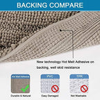 H.VERSAILTEX Bathroom Rugs Bath Rug Set 2 Piece Bathroom Contour Rug Toilet Mat - Image 4