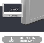 Ultra Thin Door Mat Indoor Entrance, 1/10 in Thin Door Mats - Image 2