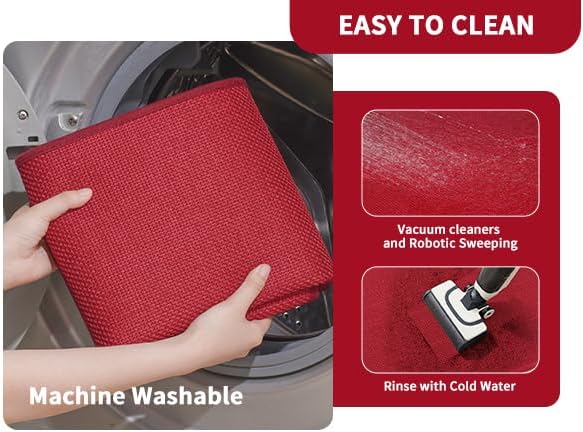 YDKGL Kitchen Mats for Floor, Super Absorbent Kitchen Rugs Non Slip Washable - Image 4