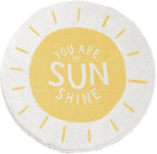 Poowe Sunshine Soft Plush Round Rug - Image 2