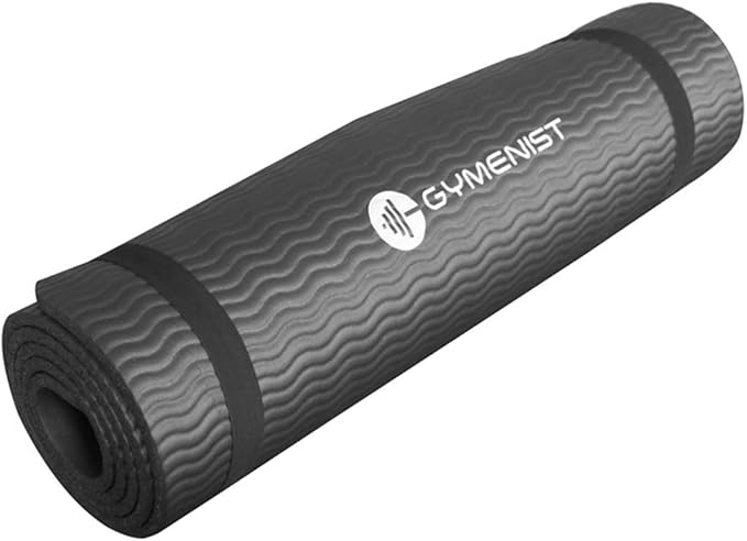 GYMENIST Thick Exercise Yoga Floor Mat Nbr 24 X 71 Inches by GYMENIST