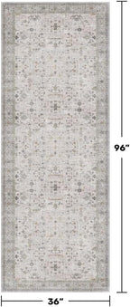 Hazo Haus Floral 3x8 Wide Hallway Runner - Image 2