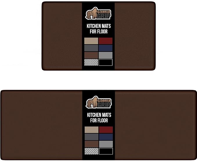 GORILLA GRIP Comfortable Cushioned Kitchen Mats by Unknown
