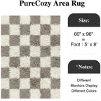 PureCozy Modern Rug 5x8 for Living Room - Image 2