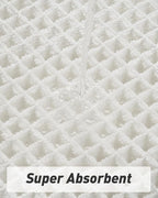 Upgraded Waffle Bath Mat Set of 2, Super Absorbent Non Slip Bath Mats - Image 3