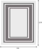 RURALITY Outdoor Rug 9x12 Feet Waterproof - Image 2