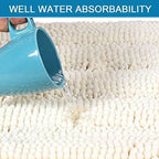 H.VERSAILTEX Bathroom Rugs Bath Rug Set 2 Piece Bathroom Contour Rug Toilet Mat - Image 5