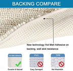 H.VERSAILTEX Bathroom Rugs Bath Rug Set 2 Piece Bathroom Contour Rug Toilet Mat - Image 4