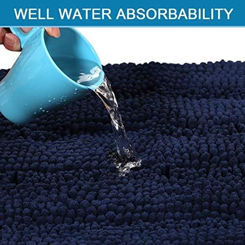 H.VERSAILTEX Bathroom Rugs Bath Rug Set 2 Piece Bathroom Contour Rug Toilet Mat - Image 5