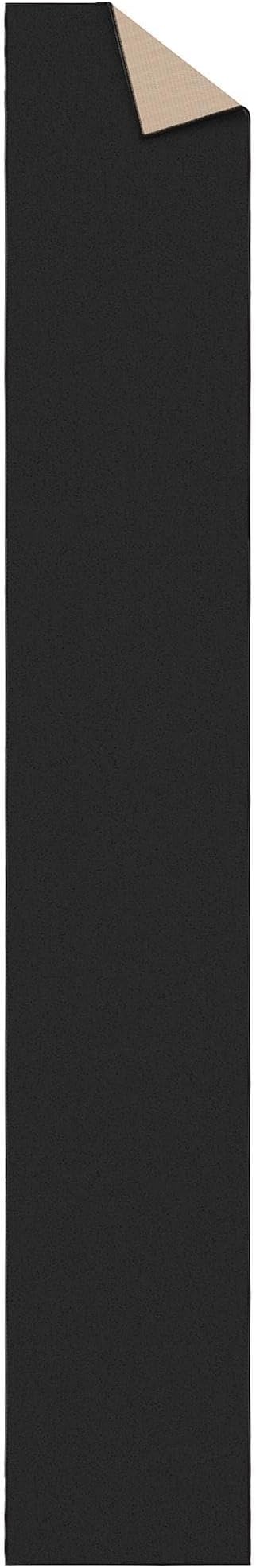 Ottomanson Hallway Runner Rug 1'10" x 12' Non Slip Solid Area Rugs Easy to - Image 7