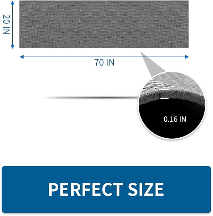 MontVoo Kitchen Rugs and Mats Non Skid Washable, Absorbent Runner Rugs - Image 2