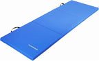 BalanceFrom 6x2 Feet 3-Panel Folding Gymnastics Mat – 1.5-Inch Thick Pad - Image 2