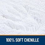 OLANLY Large Bathroom Rugs 40x24, Extra Soft Absorbent Chenille Bath Rugs - Image 3