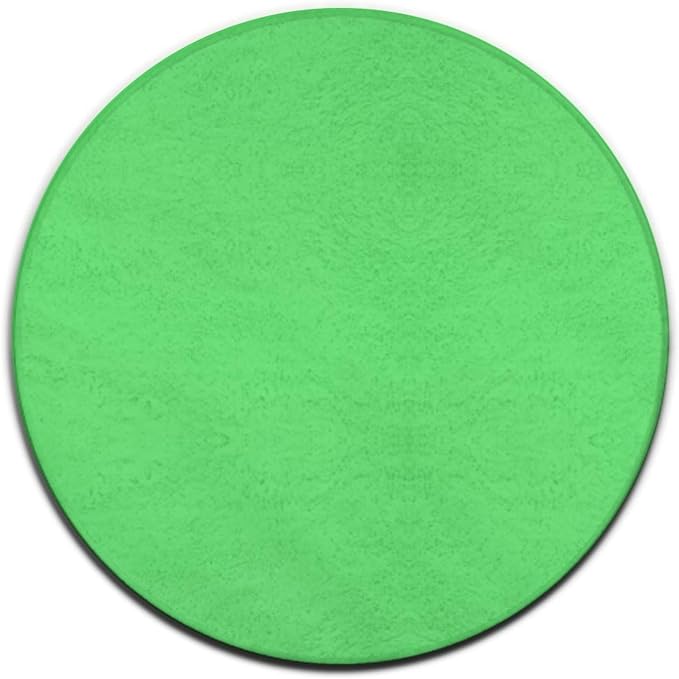 Room Sofa Yoga Soft Round Carpet, Home Decor Non Slip Kitchen Office Circle Rug by Meaudiwes