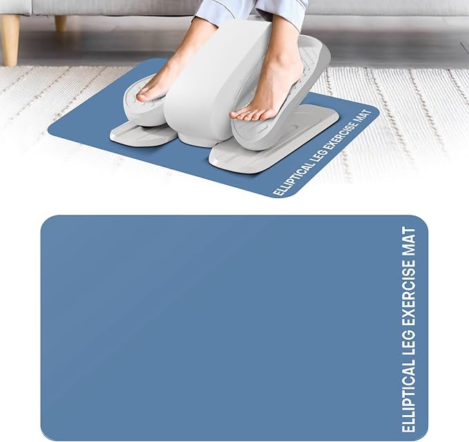 Under Desk Elliptical Mat by AdventureBuiltHomePerfected