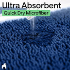 GORILLA GRIP Bath Rug Mat 44x26, Soft Absorbent Chenille, Quick Dry Microfiber - Image 5
