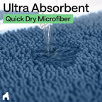 GORILLA GRIP Bath Rug Mat 48x17, Thick Soft Absorbent Chenille, Quick Dry - Image 5