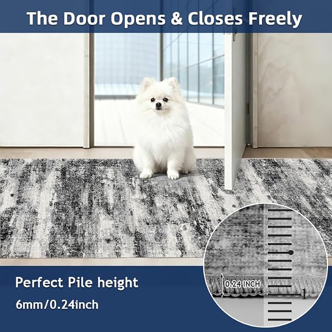 Kitchen Runner Rug 2x12 Runners Rug - Image 5