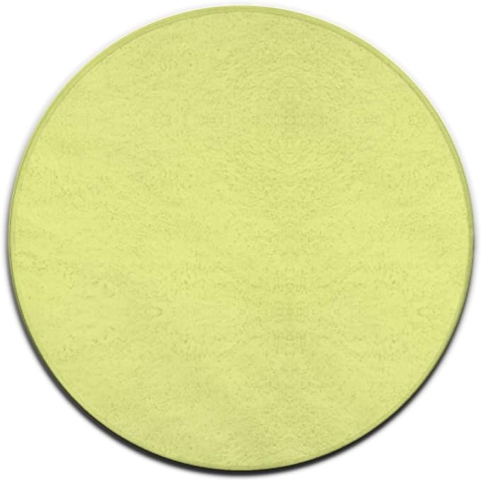 Room Sofa Yoga Soft Round Carpet, Home Decor Non Slip Kitchen Office Circle Rug by Meaudiwes