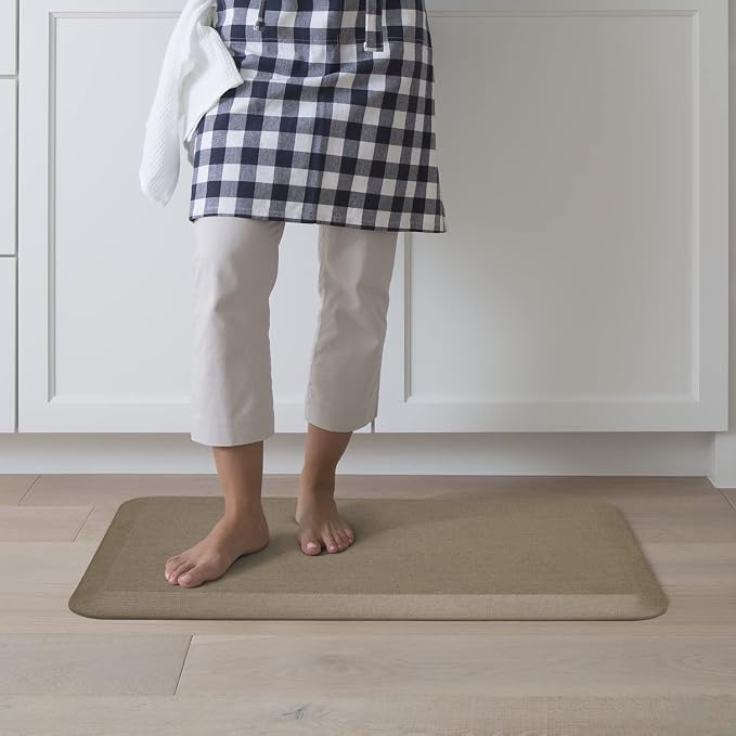NewLife by GelPro Anti-Fatigue Designer Comfort Kitchen Floor Mat, Grasscloth - Image 5