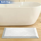 UKISS 9/10 Marble-Pattern Extra Thick Cushioned Kitchen Mat, Non-Slip - Image 8