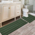H.VERSAILTEX Bathroom Rugs Bath Rug Set 2 Piece Bathroom Contour Rug Toilet Mat by HVERSAILTEX