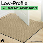 GORILLA GRIP Waterproof Traffic Guard Door Mat, Heavy Duty Entryway Mats - Image 9
