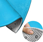 Machine Washable Modern Round Area Rug, Room Sofa Yoga Soft Round Carpet - Image 6
