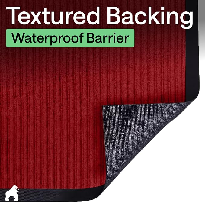 GORILLA GRIP Waterproof Traffic Guard Door Mat, Heavy Duty Entryway Mats - Image 6