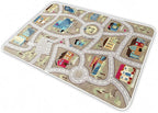 Kid Rug Carpet Playmat for Toy Cars and Train，Play Area Rug by IKITOT