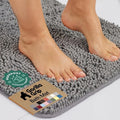 GORILLA GRIP Bath Rug Mat 36x24, Thick Soft Absorbent Chenille, Quick Dry by Unknown