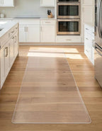 Clear Runner Mat for Hallway, Non-Slip Runner Rug for Entryway, Area Rug for - Image 3