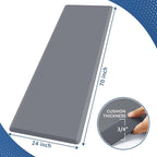 KitchenClouds Kitchen Mat Cushioned Anti Fatigue Rug 24"x70" Water Resistant - Image 2