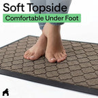GORILLA GRIP 100% Waterproof All-Season WeatherMAX Doormat, US Designed Natural - Image 8