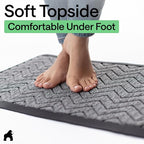 GORILLA GRIP 100% Waterproof All-Season WeatherMAX Doormat, US Designed Natural - Image 9