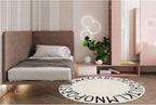 Topotdor Round Kids Play Rug Alphabet Nursery Area Rug Extra Large Soft - Image 10