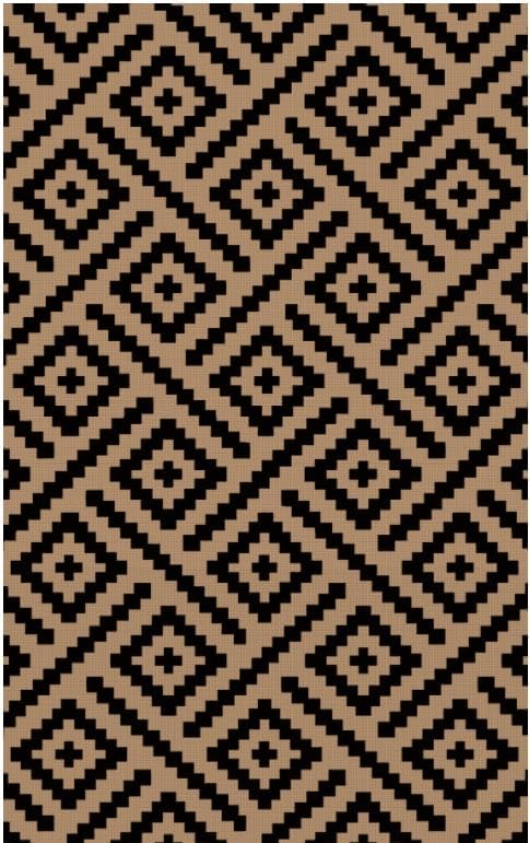 GENIMO 6'x9' Washable Outdoor & Indoor Rugs, RV Mat by GENIMO