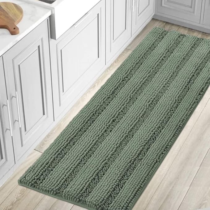 H.VERSAILTEX Bathroom Rugs Bath Mat Runner Rug Non Slip Kitchen Rug Extra Long by HVERSAILTEX