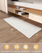 AMOAMI Waffle Runner Rug Super Absorbent Non Slip Bath Mats - Image 2