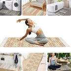 nuveti Cotton Yoga Mat - Image 5