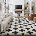 PureCozy Modern Rug 9x12 for Living Room by PureCozy
