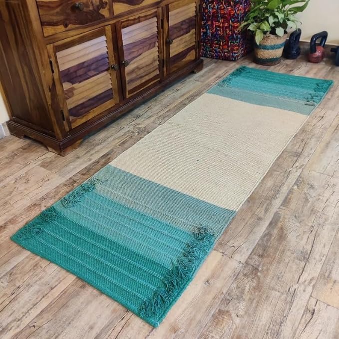 Jaipur art & Rugs Cotton Yoga Mat - Image 3