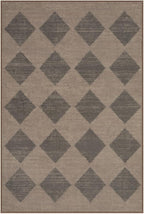 Lahome Zelie Checkered Washable 2x3 Brown Kitchen Rugs Non Slip, Small Printed - Image 9