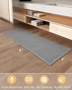 Upgraded Waffle Runner Rug Super Absorbent Non Slip Bath Mats - Image 6