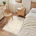Machine Washable Area Rugs 2x3: Vintage Boho Neutral Washable Rug Indoor Soft - Image 4