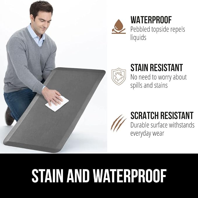 GORILLA GRIP Comfortable Cushioned Kitchen Mats - Image 4