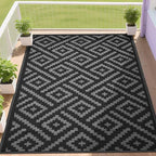 RURALITY Outdoor Rugs 8x10 Feet by RURALITY