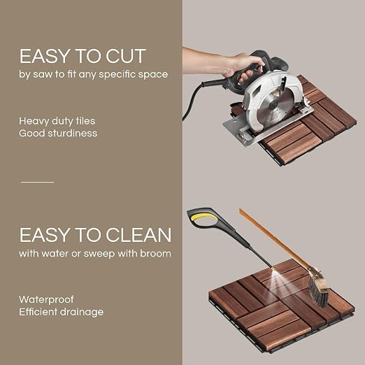 THYOI Premium Deck Tiles, Patio Flooring - Image 6